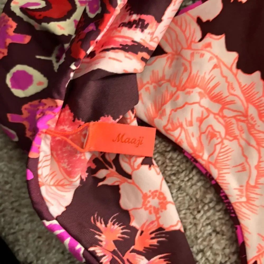 MAAJI Reversible PurplePink Bikini Bottom (Medium)